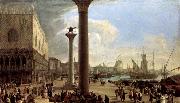 CARLEVARIS, Luca The Wharf, Looking toward the Doge-s Palace Germany oil painting artist